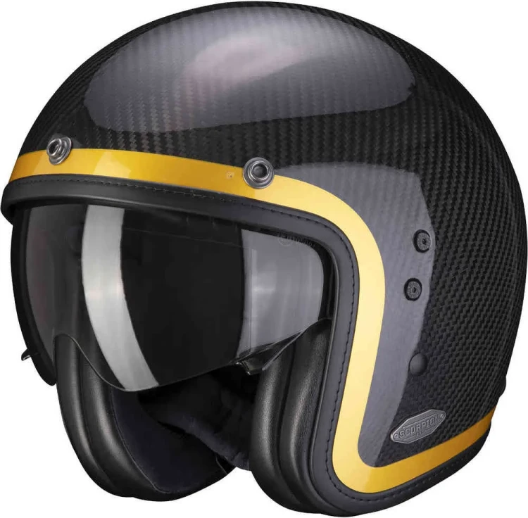 Мотошлем открытый Scorpion Belfast Carbon Lofty
