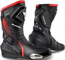 Мотоботы спортивные SHIMA RSX-6 Черный/Красный RSX-6-MEN-RED-FLUO-45