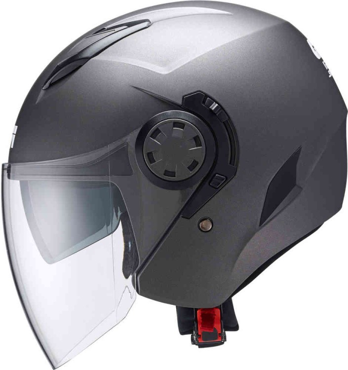Мотошлем открытый GIVI 12.3 Stratos Матовый титановый H123BG76858