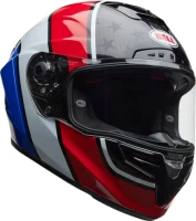 Мотошлем интеграл Bell Race Star DLX RSD Old Glory Carbon