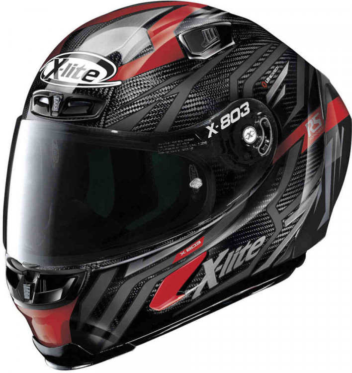 Мотошлем интеграл X-Lite X-803 RS Ultra Carbon Deception  U8R0005960769