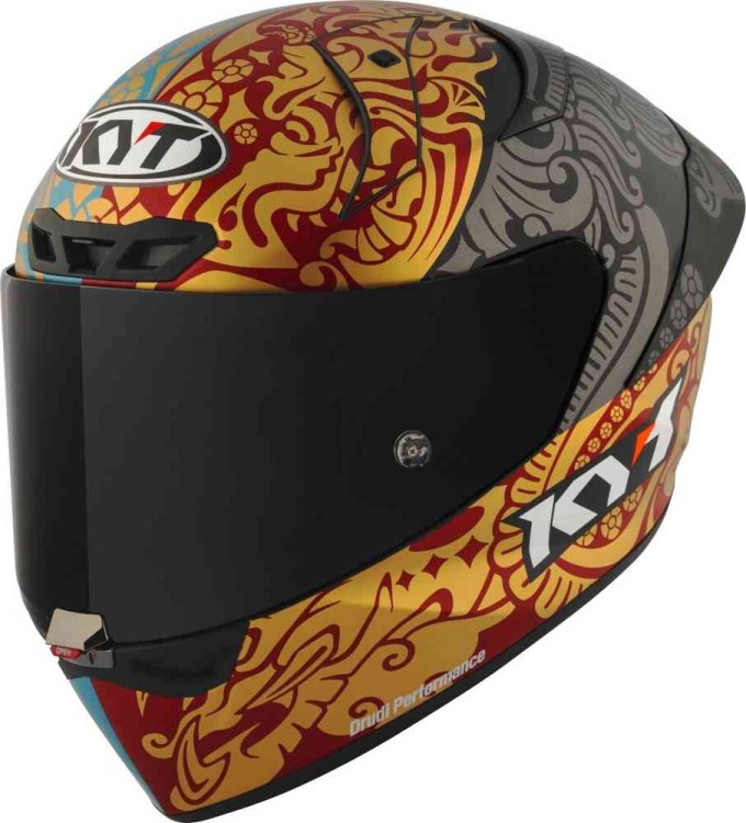 Мотошлем интеграл KYT KX-1 Race GP Bastianini IDN Replica 2023  Y6KX0004.2