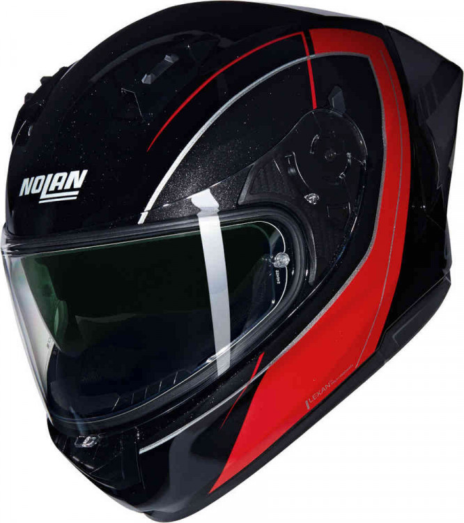 Мотошлем интеграл Nolan N60-6 Sport Mesmerico Черный/Красный N6S0007393429