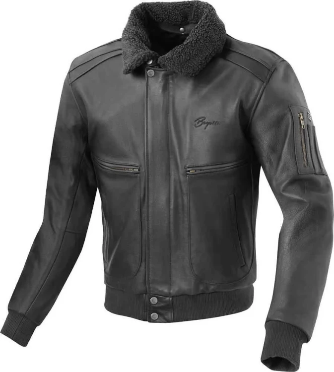 Мотокуртка кожаная Bogotto Aviator