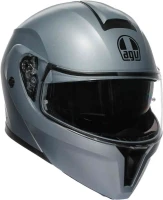 Мотошлем модуляр AGV Streetmodular Mono Matt Silver