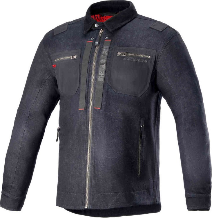 Мотокуртка текстильная мужская Alpinestars AS-DSL Toshio Denim