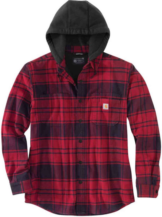 Куртка Carhartt Flannel Fleece Lined Hooded