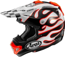 Мотошлем для мотокросса и эндуро Arai MX-V Evo Flame