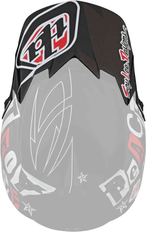 Troy Lee Designs GP Anarchy Черный/Белый/Красный 159017001