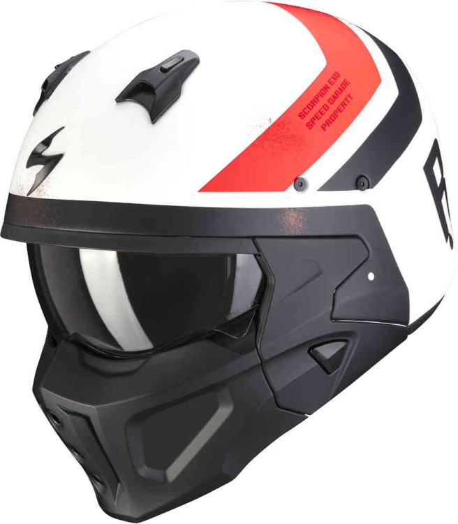Мотошлем открытый Scorpion Covert-X T-Rust