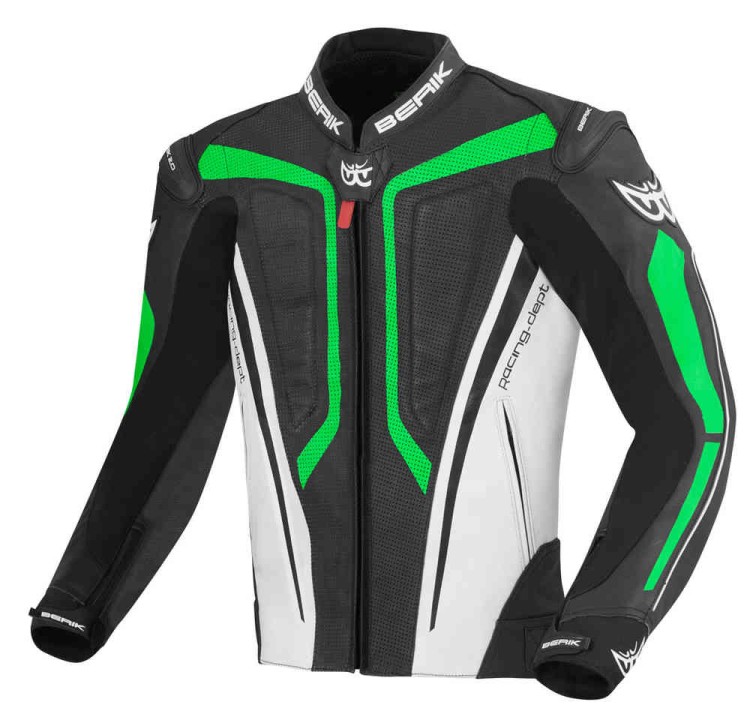 Мотокуртка кожаная мужская Berik Street Pro
