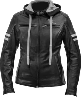 Мотокуртка кожаная женская Rusty Stitches Joyce Hooded