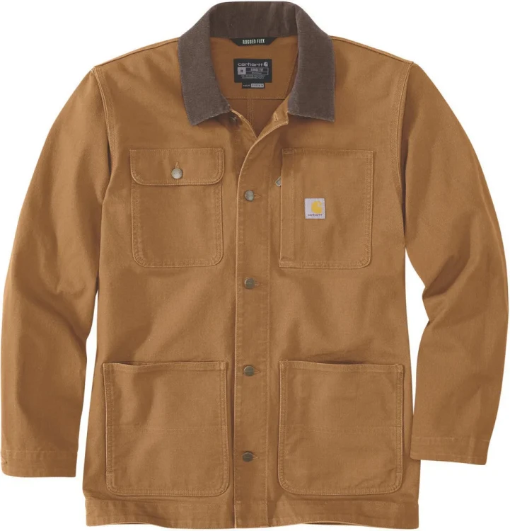 Куртка Carhartt Loose Fit Firm Duck Blanket-Lined Chore