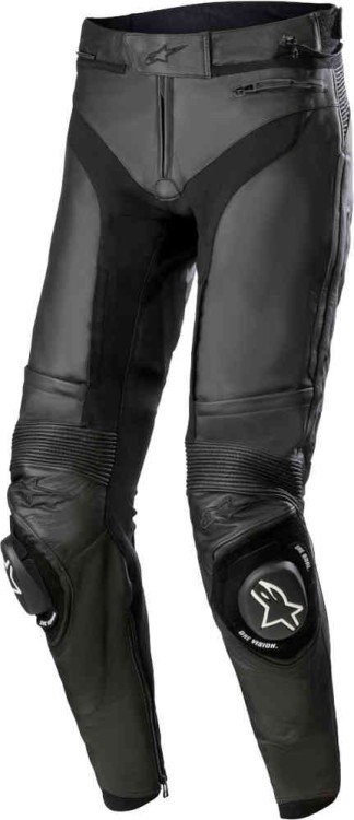 Мотоштаны кожаные мужские Alpinestars Missile V3 3120522-1100-44
