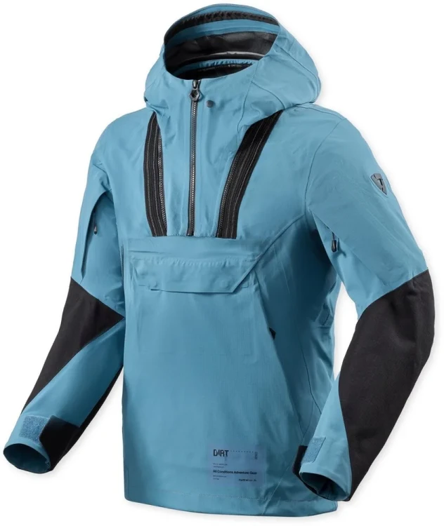 мотодождевик - куртка Revit Smock Blackwater 3 H2O Синий/Черный FJT420-2250-XXL
