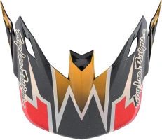 Troy Lee Designs SE5 Lightning Черный/Золотистый 173325001