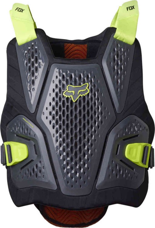 Мотозащита FOX Raceframe Impact SB D3O Серый 26562-330-L-XL
