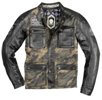 Мотокуртка кожаная HolyFreedom Quattro Camo