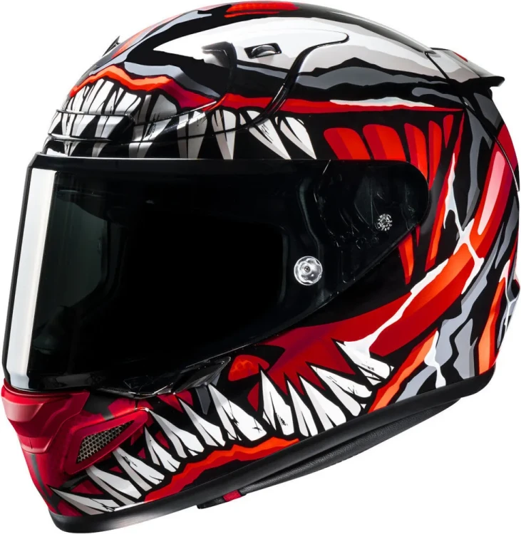 Мотошлем интеграл HJC RPHA 12 Maximized Venom Marvel
