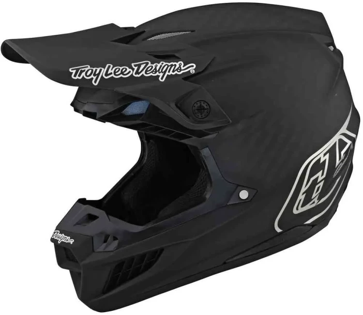 Мотошлем для мотокросса и эндуро Troy Lee Designs SE5 Stealth Carbon