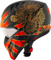Мотошлем открытый Suomy Armor Dragon Красный матовый K6AM0009.2