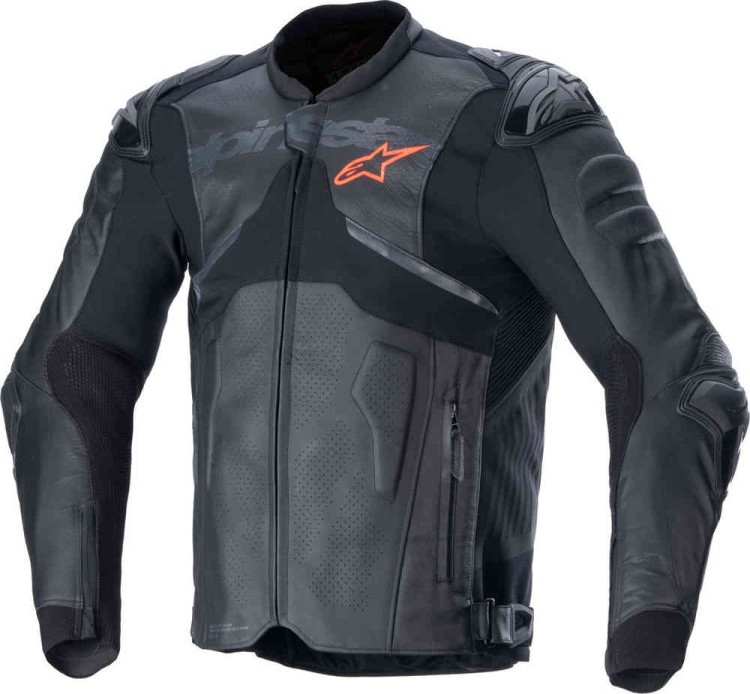 Мотокуртка кожаная мужская Alpinestars Atem V5