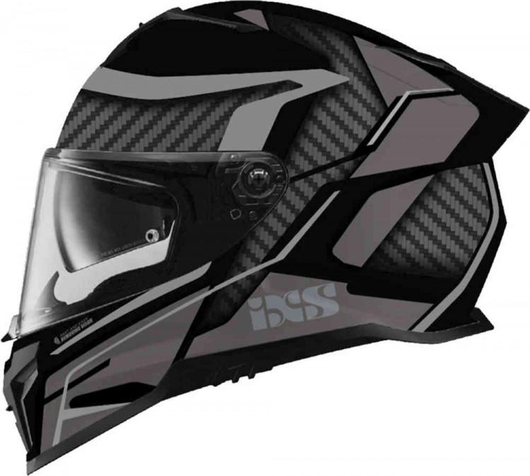 Мотошлем интеграл IXS iXS912 SV 2.0 Blade Черный матовый/Серебристый X14094-M39-M