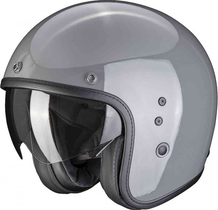 Мотошлем открытый Scorpion Belfast Evo Solid Серый 78-100-253-07