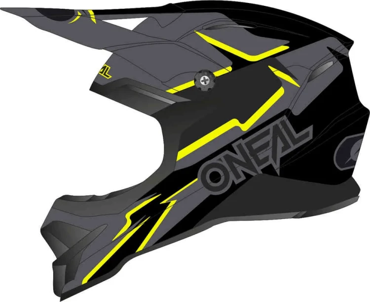 Мотошлем для мотокросса и эндуро Oneal 3Series Voltage