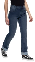 Мотоджинсы женские Queen Kerosin Motogear Light Blue