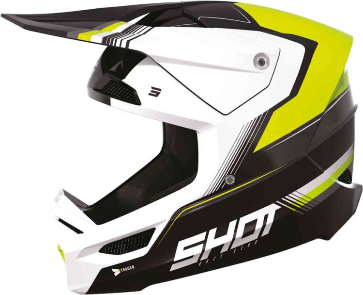 Мотошлем для мотокросса и эндуро Shot Race Tracer