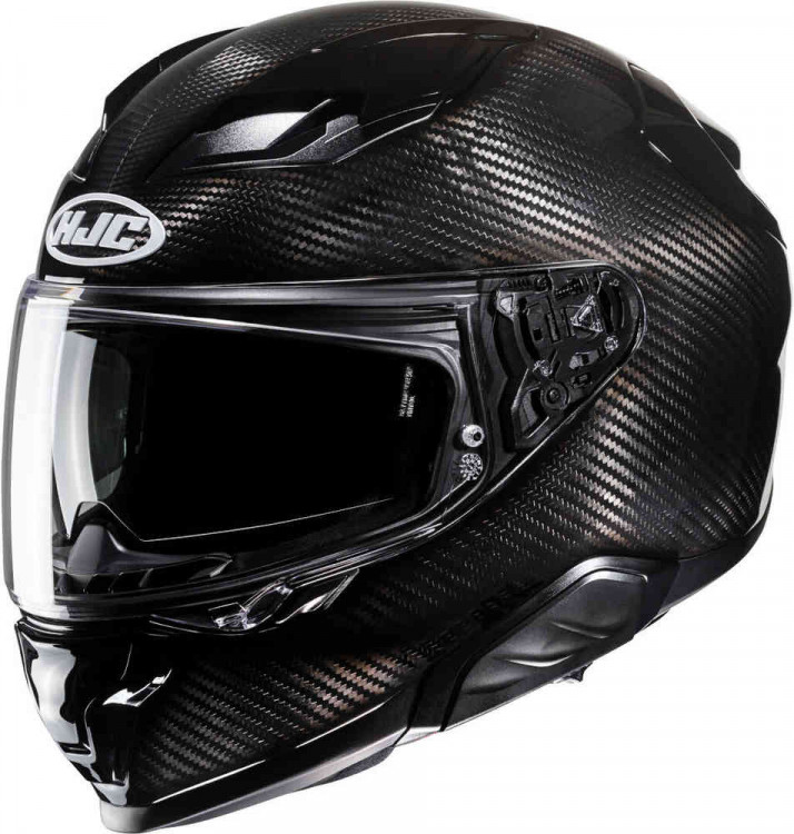 Мотошлем интеграл HJC F71 Carbon Solid Черный 15943006
