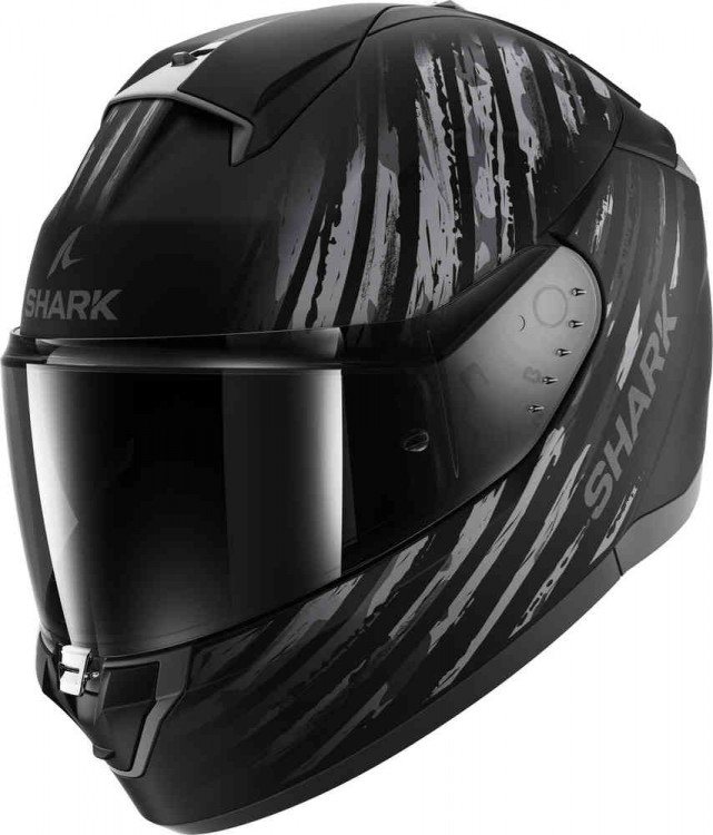 Мотошлем интеграл Shark Ridill 2 Assya Черный матовый/антрацит HE1121E-KAA-S