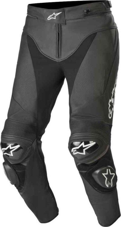 Мотоштаны кожаные мужские Alpinestars Track v2