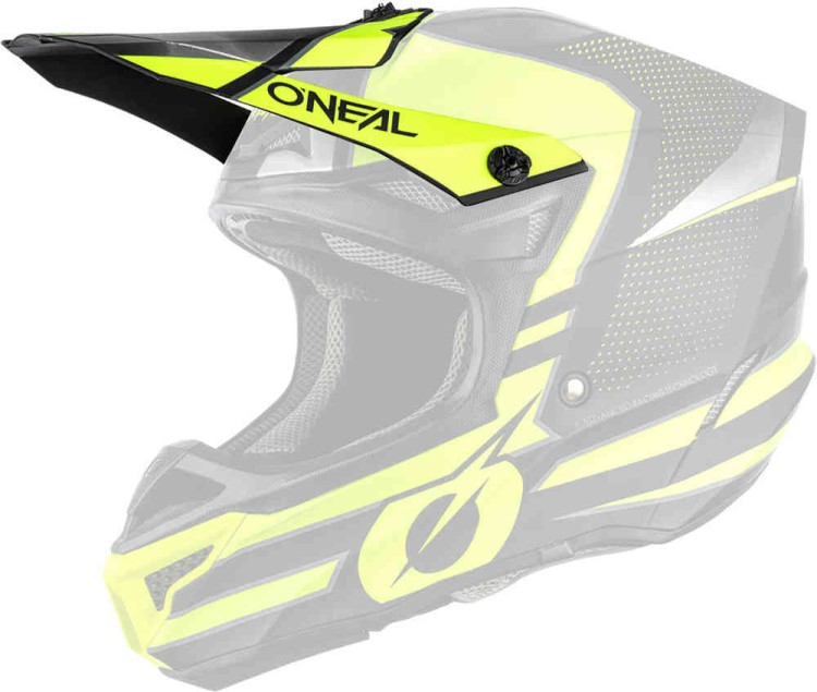 Oneal 5Series Polyacrylite Sleek Черный/Желтый 0628-430