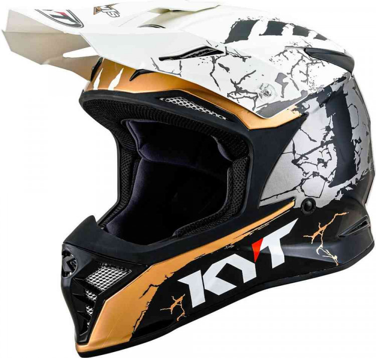 Мотошлем для мотокросса и эндуро KYT Skyhawk Jarvis Signature Edition  Y6SK0015.2