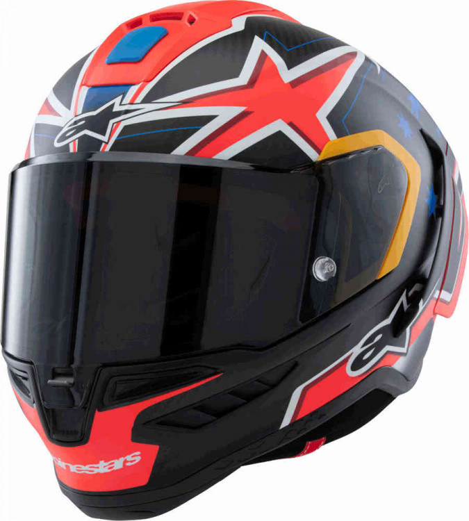 Мотошлем интеграл Alpinestars Supertech R10 Jack Miller Carbon  8200725-7226-XS