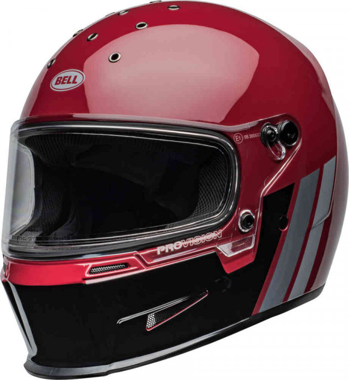 Мотошлем интеграл Bell Eliminator GT Красный/Черный 8008973008