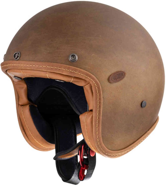Мотошлем открытый Premier Le Petit Classic B.O.S. Brown Old Style BM