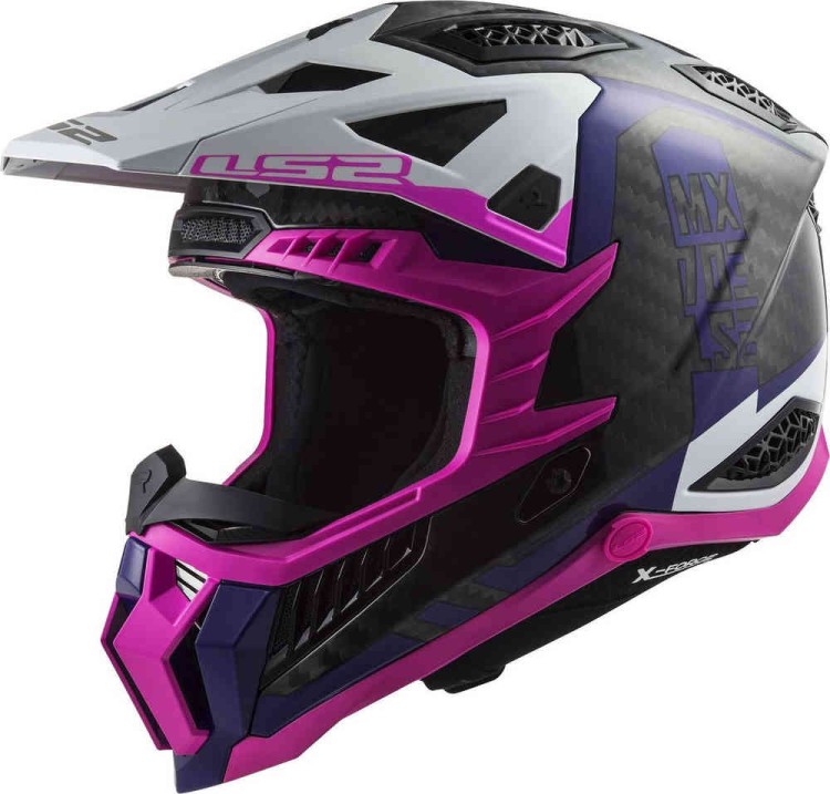 Мотошлем для мотокросса и эндуро LS2 MX703 X-Force Victory Carbon
