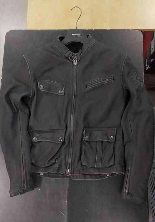 Мотокуртка кожаная мужская Belstaff Rockingham Vintage