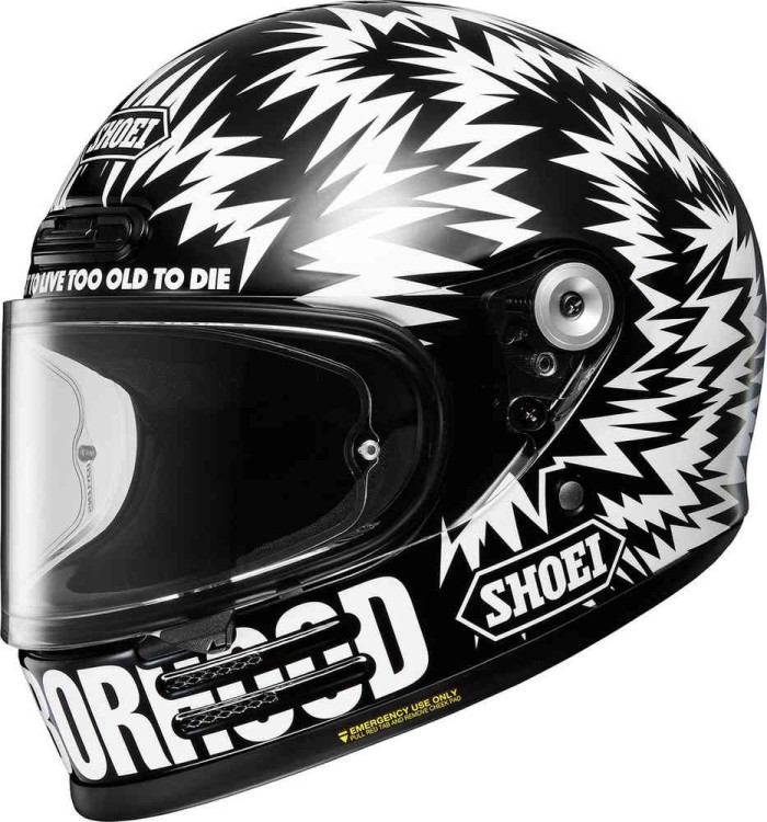 Мотошлем интеграл Shoei Glamster 06 Neighborhood X Death Spray Custom