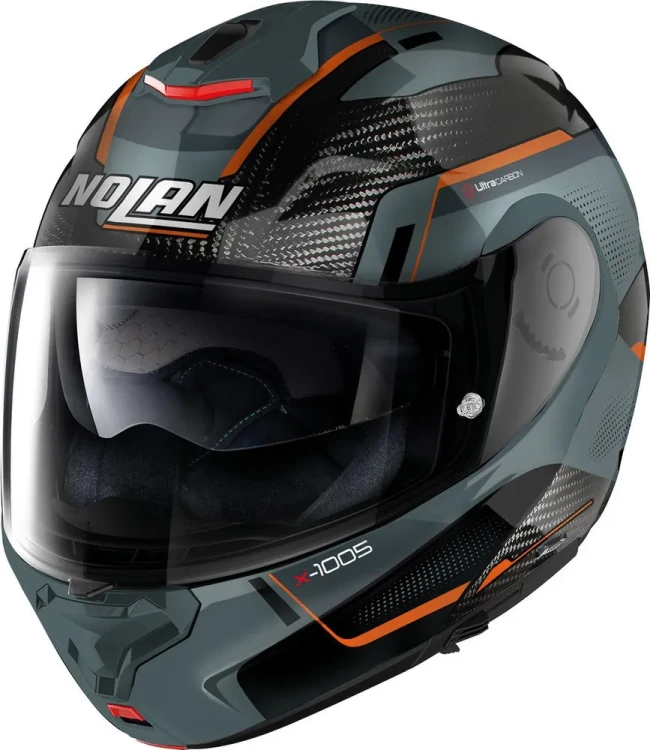 Мотошлем модуляр Nolan X-1005 Ultra Carbon Undercover N-Com