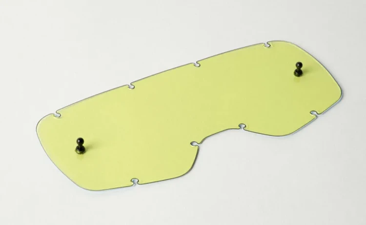 FOX Airspace/Main MX20 Lexan Желтый 25372-005-OS