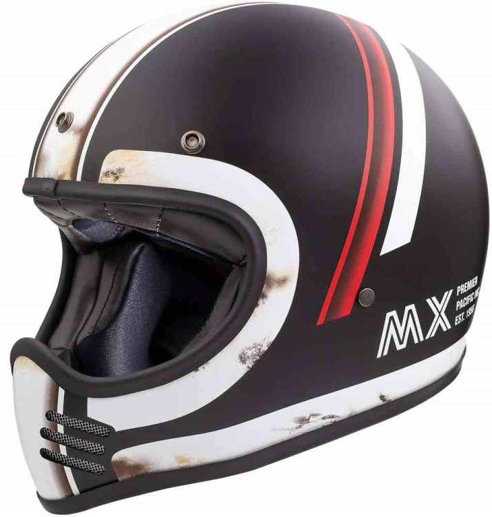 Мотошлем для мотокросса и эндуро Premier Trophy MX DO 92 O.S BM