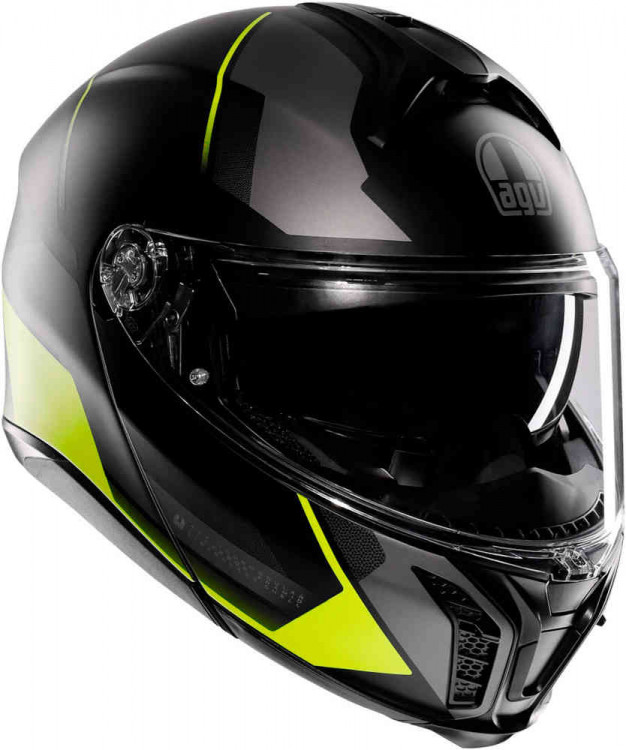 Мотошлем модуляр AGV Tourmodular Perception  1251E2OY-102-XS