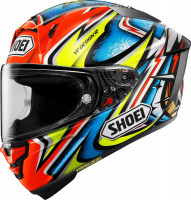 Мотошлем интеграл Shoei X-SPR Pro Daijiro красный/жёлтый/синий/белый 11 18 906 6
