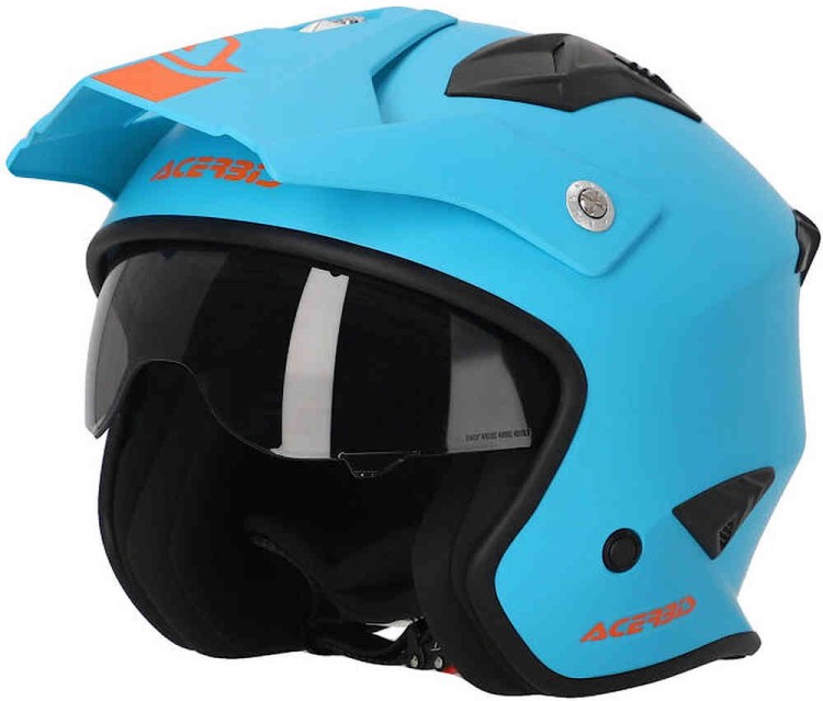 Мотошлем открытый Acerbis Aria 2023 Solid
