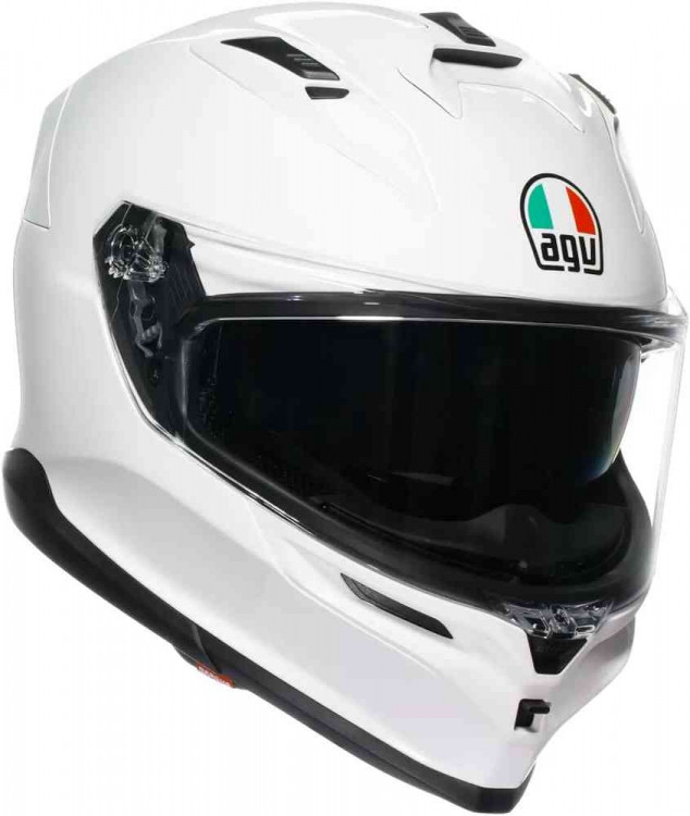 Мотошлем интеграл AGV K7 Mono Белый 18399001-002-XS