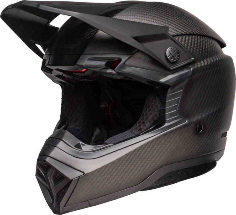 Мотошлем для мотокросса и эндуро Bell Moto-10 Spherical Solid Черный матовый 8007483009